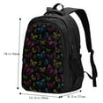 thumbnail image 5 of Daiia Butterfly Pattern USB Charging Backpack for Men and Women, Anti-Theft Backpack,Travel Backpack,School Backpack,College Backpack,Laptop Backpack, 5 of 7