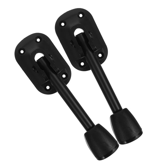 OUNONA 2Pcs Portable Foldable Iron Table Legs Sturdy Support for Office Desk Or Dining Table