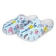thumbnail image 3 of Zapatillas de enfermería antideslizantes estampadas para exteriores, cocina, médico, sandalias, zuecos de enfermera Azul 39 Amarillo 39, 3 of 9