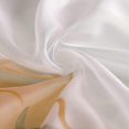 thumbnail image 3 of 2 Pieces Hand Drawn Floral Print Living Room Curtains Width 150cm (Height 225cm, Orange), 3 of 5