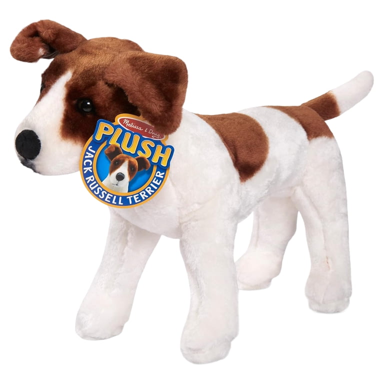 Melissa & Doug Giant Jack Russell Terrier - Lifelike Stuffed