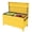 Yellow, variant on Heavy Duty Aluminum Truck Bed Tool Box - 30 in Lockable Diamond Plate Storage Chest - Waterproof Underbody Toolbox for Pickup, Trailer, RV, Warehouse - Black Powder Coating