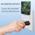 thumbnail image 3 of Tropical plants LED Square Night Light - Energy Efficient and Stylish Illumination for any Room, 3 of 6