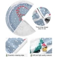 thumbnail image 2 of FMSHPON Scandinavian Gnome Xmas Christmas Tree Skirt Stand Mat for Holiday Party Decoration Indoor Outdoor 36 inches, 2 of 6