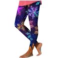 thumbnail image 2 of Ninixx Womens Christmas Funny Printed Leggings High Waisted Stretch Full Length Yoga Pants Holiday Casual Workout Pants, 2 of 9
