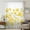 White, variant on Yellow Daisy Sheer Curtains 84 Inches Long, Spring Floral Summer Botanical Watercolor Light Filering Curtains, Breathable Simi Curtain Privacy Drapes for Living Room Bedroom Window Treatment