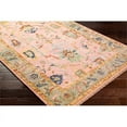 thumbnail image 4 of Surya Hillcrest HIL-9044 24x36" Rectangle Wool Rug in Dusty Pink/Seafoam, 4 of 5