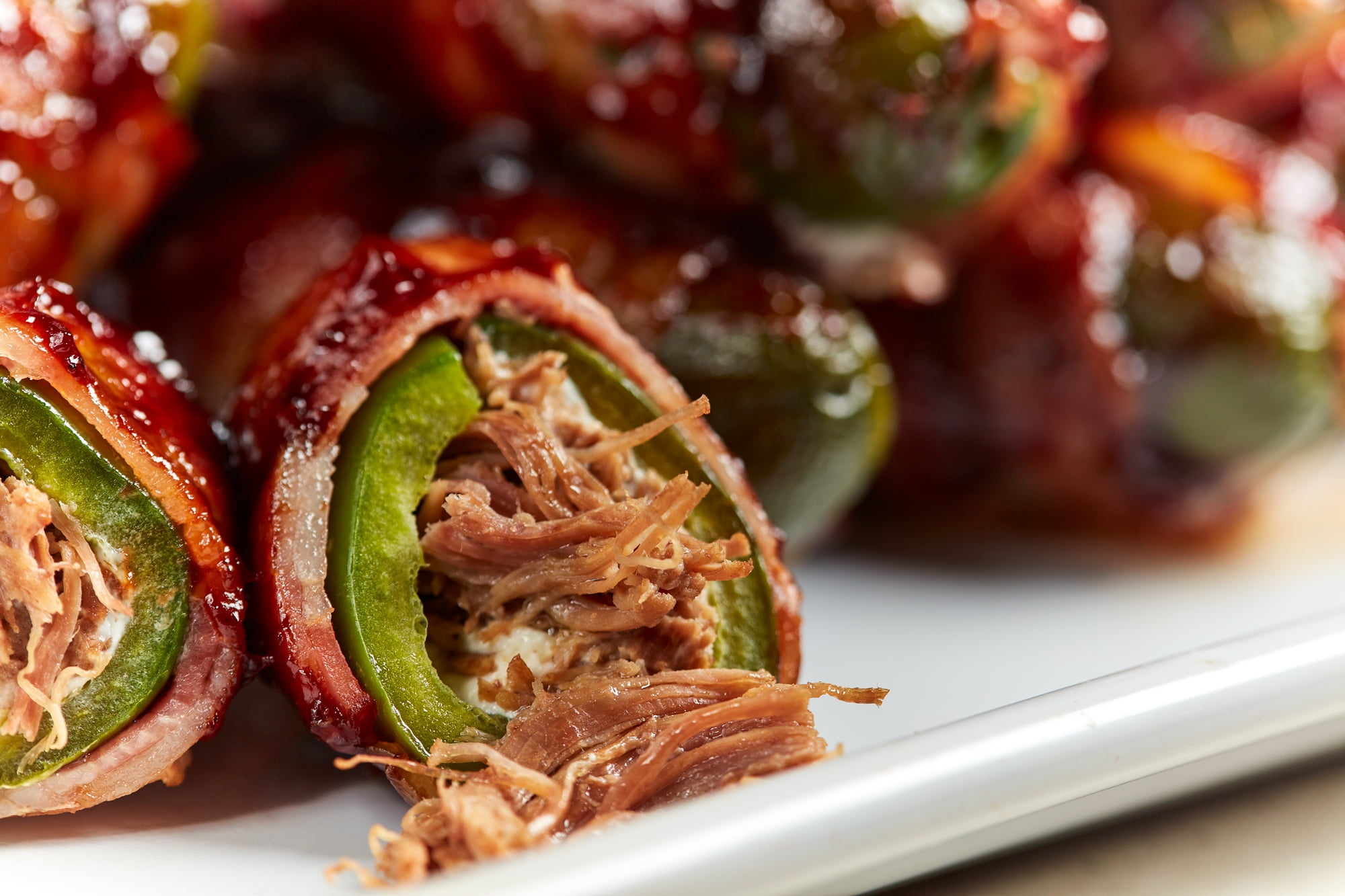 Hereford Fully Cooked Shredded Beef Brisket with BBQ, Shelf Stable Pouch, 6 oz (Case of 12)