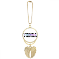 thumbnail image 1 of City Radio Vienna Building Car Keychain Angel Wing Pendant, 1 of 4