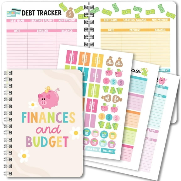 Monthly Budget Planner 2025 - Budget Planner And Monthly Bill Organizer, Financial Budgeting Book Organizer, Bill Book Notebook, Expense Tracker Notebook (Beige)
