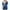Blue, variant on Scyoekwg Women's Winter Coats Warm Fleece Jackets Button Zipper Hooded Long Coats Loose Casual Long Sleeve Solid Color Fashion Jackets (Black,L)