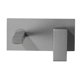 thumbnail image 2 of robinet De Lavabo Encastr Entirement En Cuivre, Robinet Dissimul Chaud Et Froid, Gris Pistolet, 2 of 5
