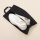 thumbnail image 5 of Bolsa de zapatos para almacenamiento, lavable, reutilizable, resistente, para viajes, mudanzas, negro, 5 of 6
