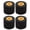 4, variant on 4 Pack Abrasive Drum Wheels 40 Grit Rust Remover For Wood Metal Surfaces