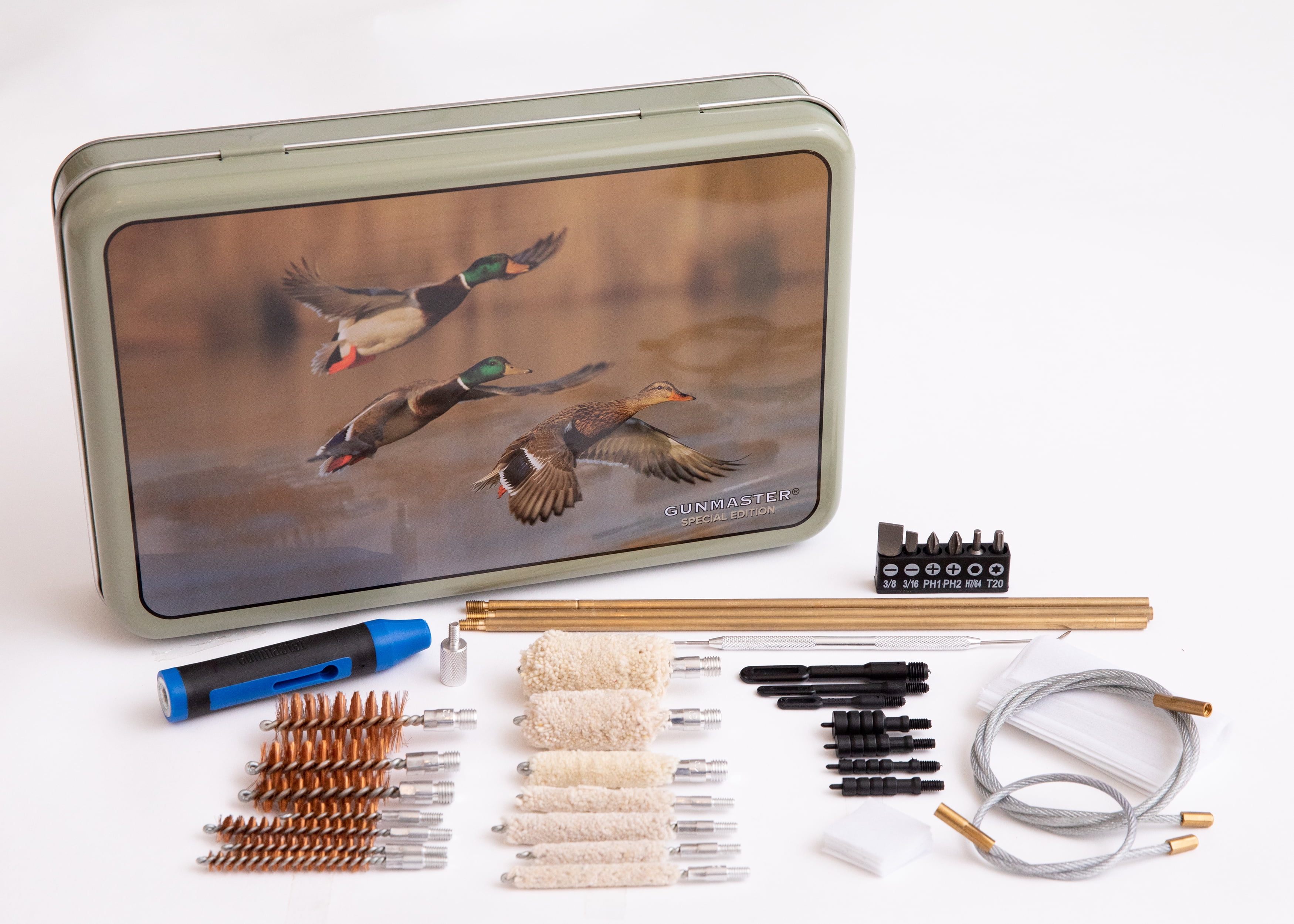 Gunmaster Special Edition 38pc Universal Gun Cleaning Kit (Ducks)