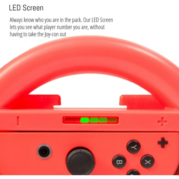 Racing Games Steering Wheel Grip Suitable for Nintendo Switch