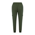 thumbnail image 3 of xiaxaixu Pantalons à Cordon pour Femmes Poches Coupe Droite Décontractée Jogger, 3 of 9