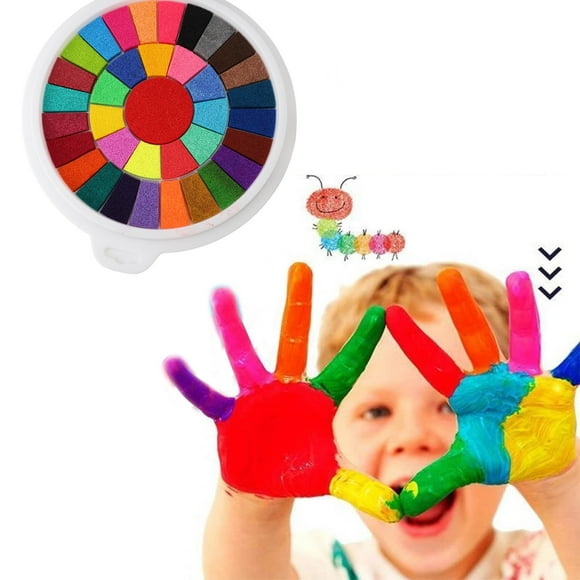 Finger Painting Kit and Book, Kids Finger Paint Kit Water Based Ink for Wedding Decorations