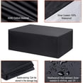 thumbnail image 2 of Garden Furniture Cover - Waterproof Protective Garden Table Cover for Garden Furniture Seating Groups - Breathable Cover for Garden Furniture Seating Sets, Garden Tables and Furniture Sets, 2 of 5