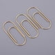 thumbnail image 4 of 20x Clips de Papel Gigantes Grandes Jumbo Pinza de Papel Suministros de Oficina Clips 50x20mm - oro Sunnimix Jumbo grande, 4 of 8