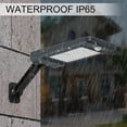 thumbnail image 4 of 60 Led 6w Solar Powered Ip65 Waterproof Outdoor Light Black With Adjustable Stand And Remote Control, 3 Modes Sensor Lights For Garden, Garage, Yard, 4 of 5