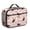 Multicolor Cat Pink, variant on Chubby Cat White Pattern Insulated Lunch Bag Teens,Bento School Lunch Bag for Teens for Work,Picnic or Travel 10.6x7.7x4.3 Inches,12 Can Capacity