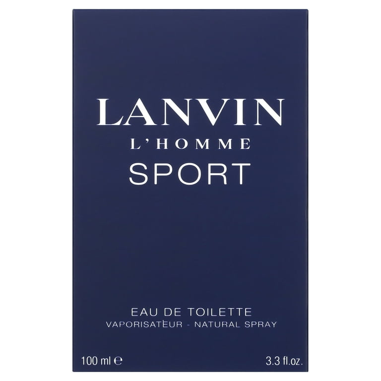Lanvin L'Homme Sport Cologne for Men, 3.4 oz EDT Toilette Spray