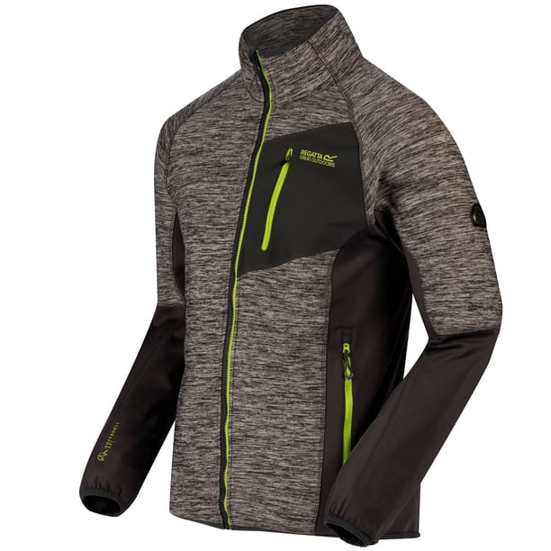 Regatta Great Outdoors - Chaqueta Softshell cortavientos modelo Farway II para hombre (Gris) Regatta UTRG2845_P