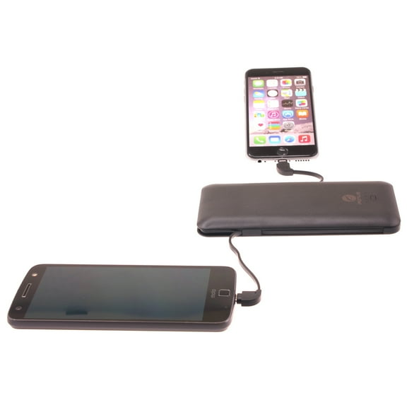 Charger 10000mAh Power Bank for iPhone 14/14 Pro/Pro Max/13/13 Pro/Pro Max/12 Pro/Pro Max/Pro Plus/Max Mini - Backup Battery Portable USB Port Built-in Adapters AC Plug Slim J2K