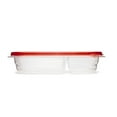 thumbnail image 4 of Rubbermaid Take Alongs Food Storage Container, Divided Dishes, Clear, Set of 3, 4 of 6