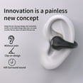 thumbnail image 6 of Open Ear Clip Wireless Earbuds Bluetooth 5.3, Sports Earphones Bone Conduction Over-The-Ear Headphones, Wireless Charging Case & Display, Waterproof Fitness Headphones, 6 of 8