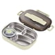 thumbnail image 1 of Suministros de cocina, tazones, utensilios de cocina, juego de vajilla Bento con aislamiento térmico de 4 compartimentos, lonchera portátil, lonchera para estudiantes con tazón de sopa, vajilla para e, 1 of 4