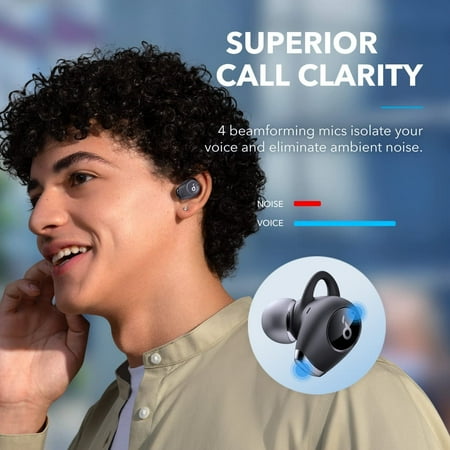 Soundcore - by Anker Life Dot 2 XR True Wireless Noise Cancelling In-Ear Headphones - Gray