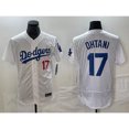 thumbnail image 1 of MLB Chandail de Baseball Dodgers 17# OHTANI Elite Edition Chandail Brodé Los Dodgers, 1 of 2