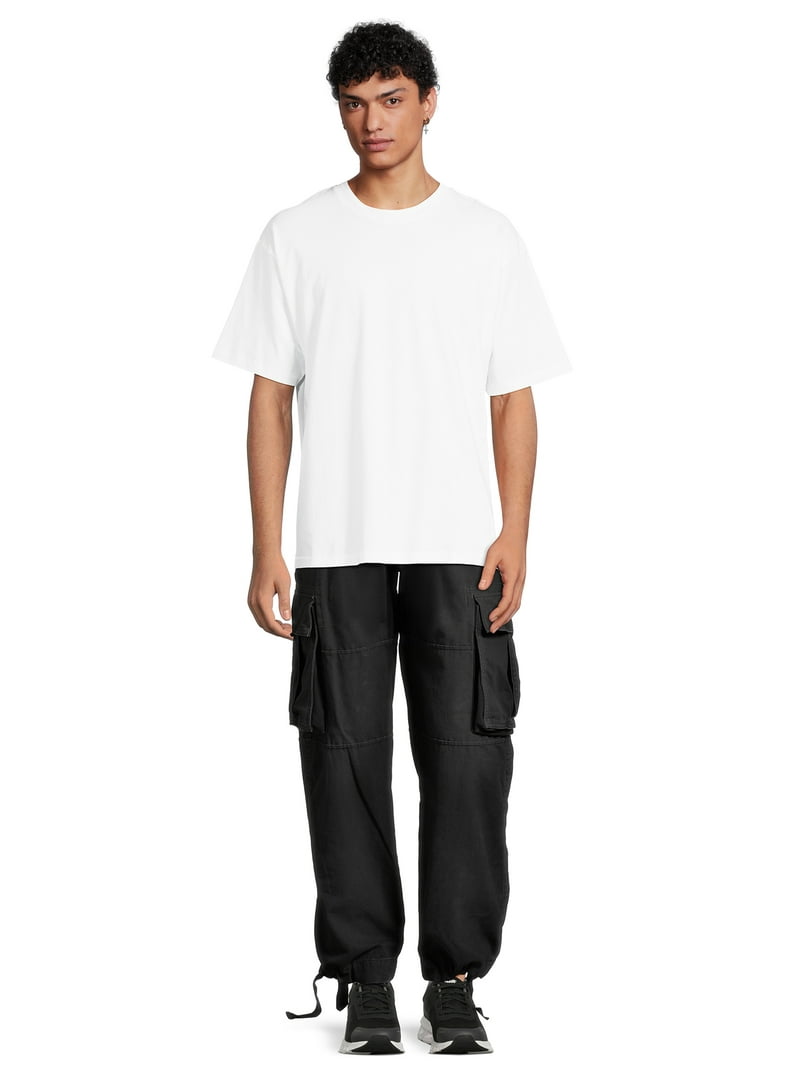 No Boundaries All Gender Wide Leg Cargo Pants, Men's Sizes 28-42