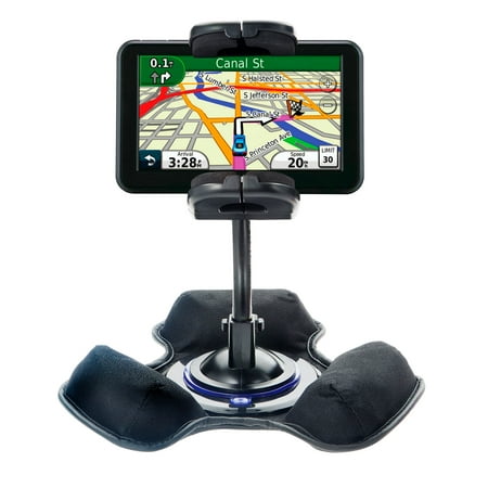 Vehicle Mount System - Car / Truck Vehicle Holder Mounting System for Garmin Nuvi 50 50LM Includes Unique Flexible Windshield Suction and Universal Dashboard Mount Options