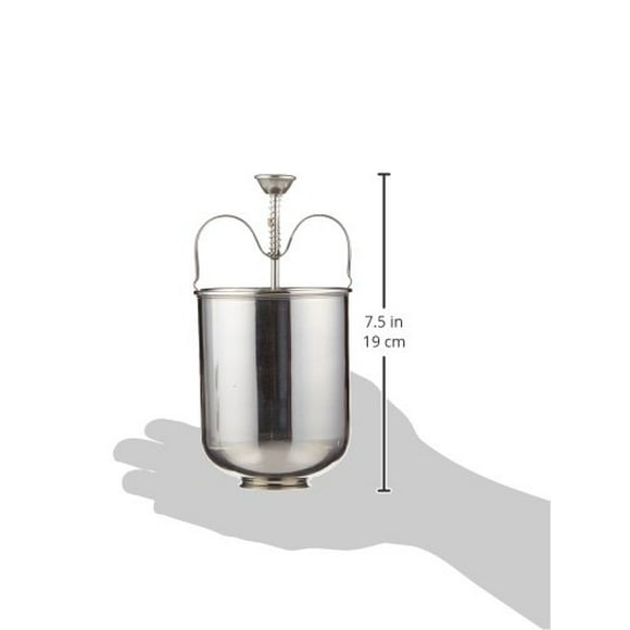Tabakh Medu Wada Vada Donut Maker Dispenser, Stainless Steel,Silver