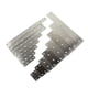 thumbnail image 3 of Código de ángulo de pieza recta de acero inoxidable Pieza recta de múltiples especificaciones Conector de muebles plano de pieza recta Código de ángulo de una palabra, 3 of 5