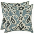 thumbnail image 3 of Safavieh Brian 18" Decorative Pillows in Desert Brown (Set of 2), 3 of 4