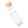thumbnail image 1 of Cateissary Glass Spice Jar with Lid Empty Seasoning Bottle Cooking Pepper Storage Picnic Barbecue Condiment Restaurant Square Salt Type2 NO2, 1 of 6