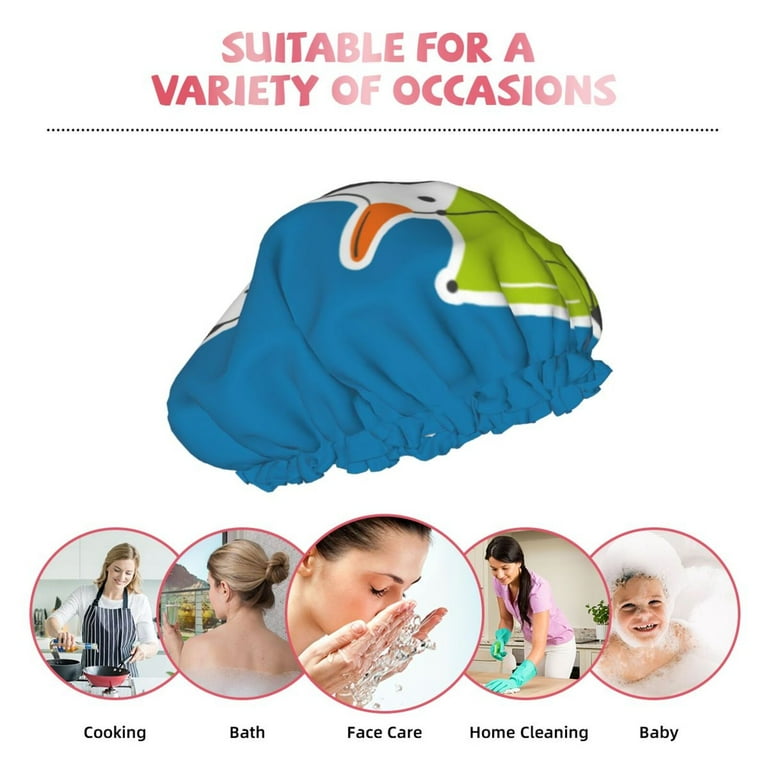 Bath Shower Baby Bath Umbrella Hat Easygdp Goose Holding An