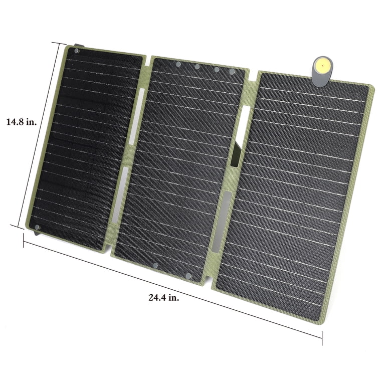 Swiss Tech 30W Foldable Solar Panel with USB Ports photo 8