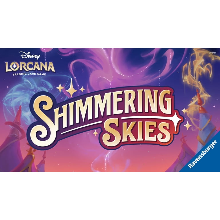 Ravensburger Disney Lorcana Trading Card Game Shimmering Skies Emerald & Steel Starter Deck - Walmart.com Ravensburger Disney Lorcana Trading Card Game Shimmering Skies Emerald & Steel Starter Deck - Walmart.com