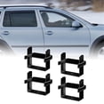 thumbnail image 2 of 4 Pcs Stainless Steel 2.5” Wide Leaf Spring Clamp Kit, Leaf Spring Bend Repair Clip, Lock Leaf Spring Together for Vehicles Stabilizing Control,Blac, 2 of 5