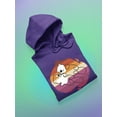 thumbnail image 3 of Cute Beaver Couple Hoodie Women -Smartprints Designs, Female 4X-Large, 3 of 4