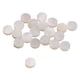 thumbnail image 1 of 20 paquetes de incrustaciones de puntos de concha de nácar blanca de 6 mm para diapasón de guitarra, 1 of 3