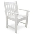 thumbnail image 7 of POLYWOOD® Vineyard Garden Arm Chair in White, 7 of 7