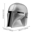thumbnail image 2 of Máscara de látex de cara completa, casco para fiesta de Halloween, juego de rol coleccionable, accesorios para disfraz de Halloween para adultos, 2 of 7
