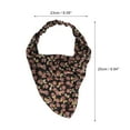 thumbnail image 4 of Unique Bargains Women's 1pc Fashion Rose Headwrap for Stylish Hair Accessories Black, 4 of 6