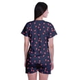 thumbnail image 4 of Moomaya T-Shirts pour Femmes à Manches Courtes en Coton Doux Pyjama pour Femmes Nuisette Décontractée, 4 of 6